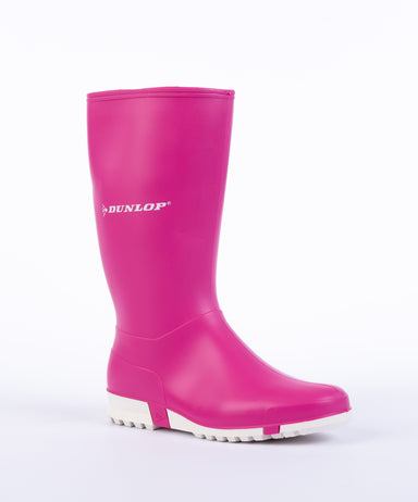 Dunlop Kids Pink GoGo Wellington Boots | Dunlop- Evercreatures® Official