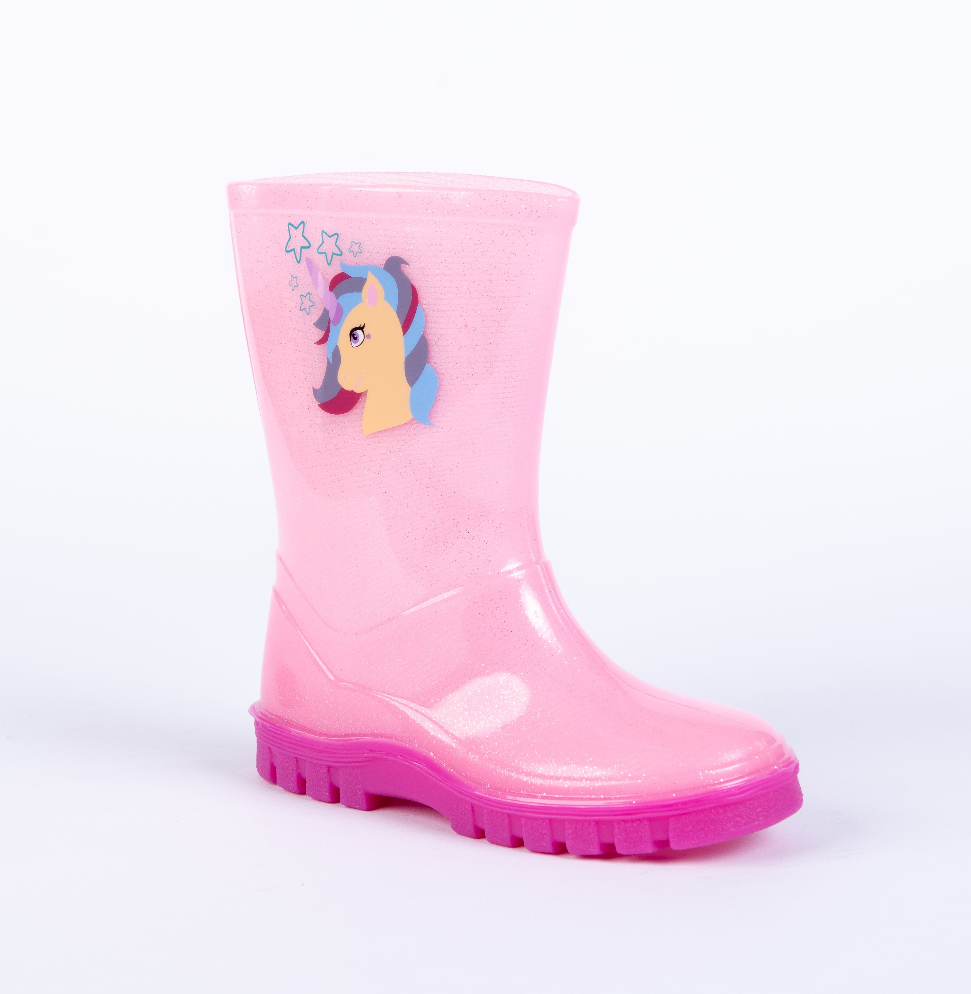 Woodstock Kids Pink Unicorn Wellington Boots | Woodstock- Evercreatures® Official