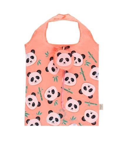 Penny Panda Foldable Shopper - Pink | Evercreatures- Evercreatures® Official
