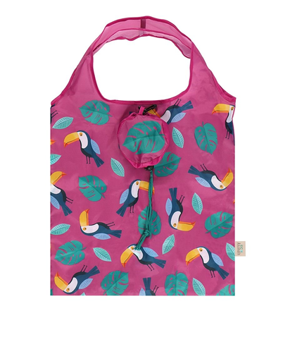 Tilly Touchan Foldable Shopper - Pink | Evercreatures- Evercreatures® Official