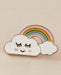 Happy Sleepy Rainbow Pin Badge | Evercreatures- Evercreatures® Official