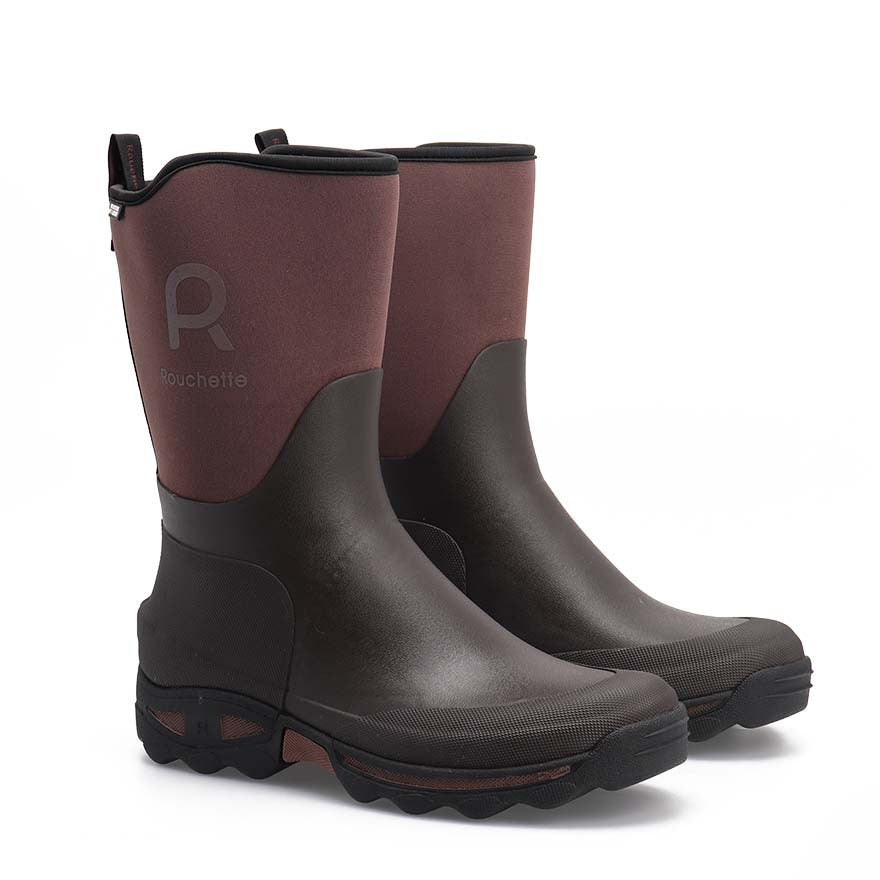 Rouchette Clean Garden Bottes En Néoprène Pour Homme - Imperméables, Robustes Et Confortables