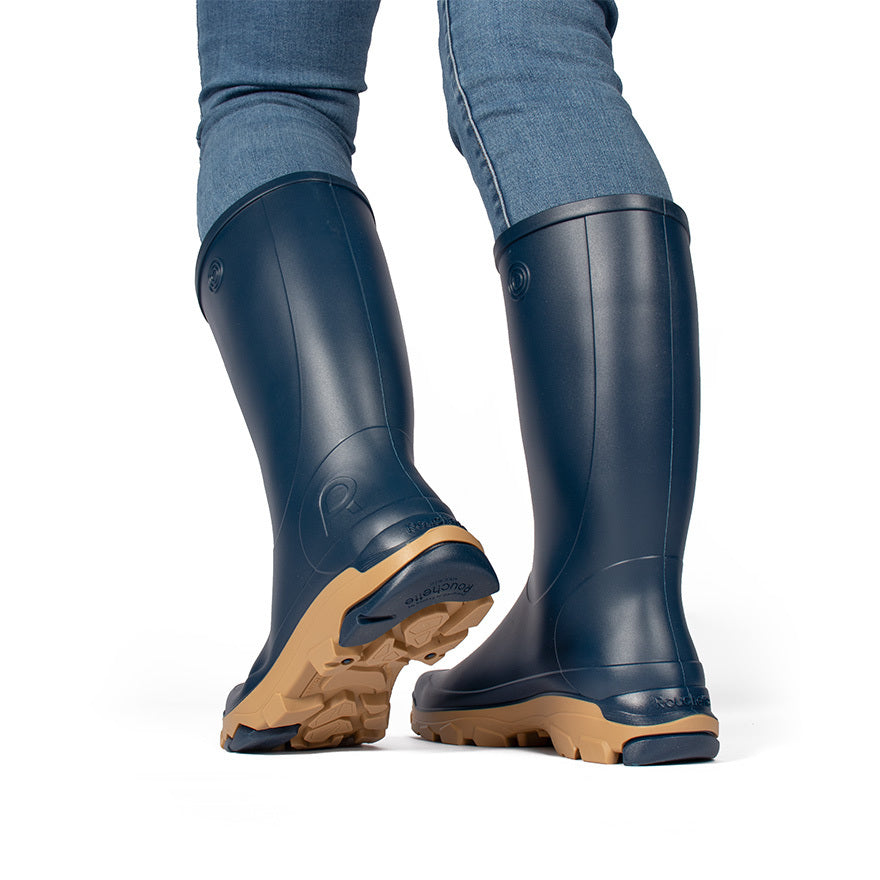 Rouchette Remoove Wellington Boots - Navy