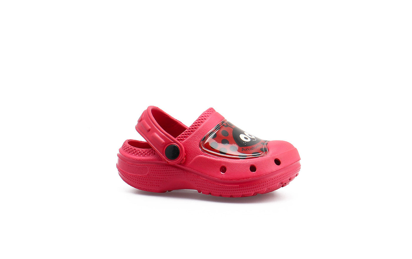 Rouchette Anabel Kids Clog - Red