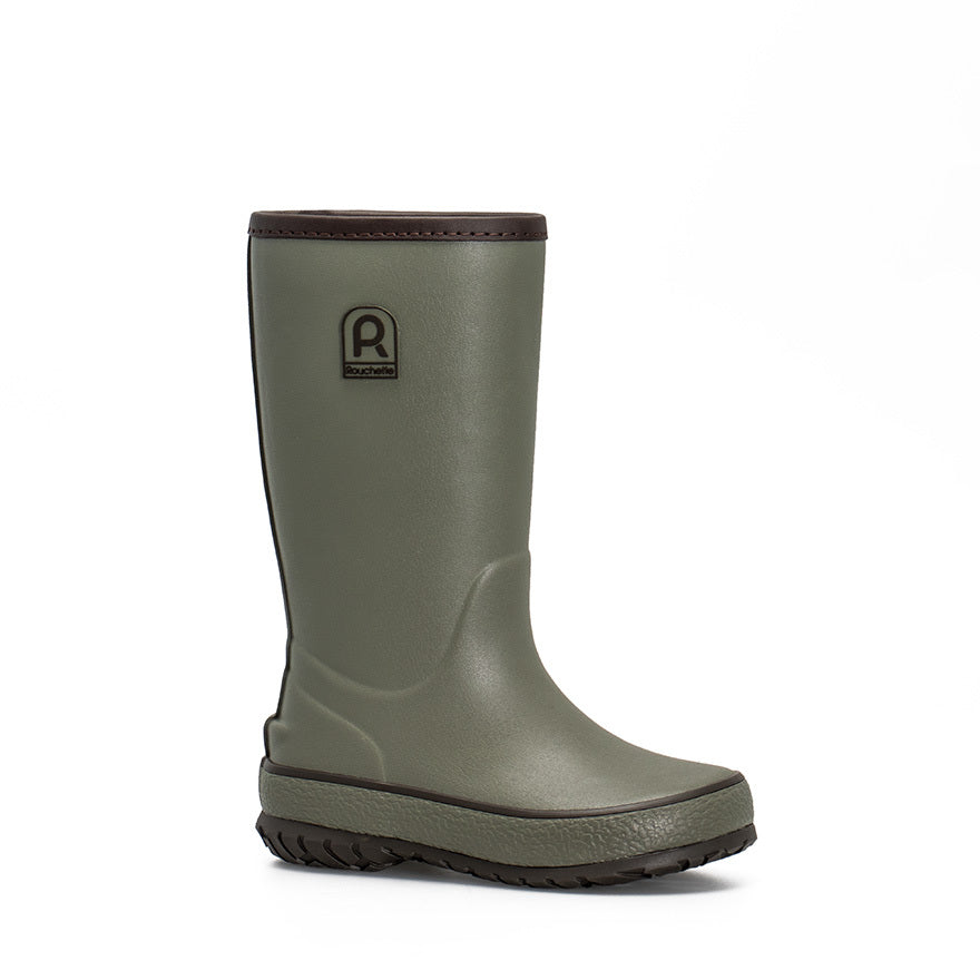 Rouchette Acteon Kids Boots - Khaki