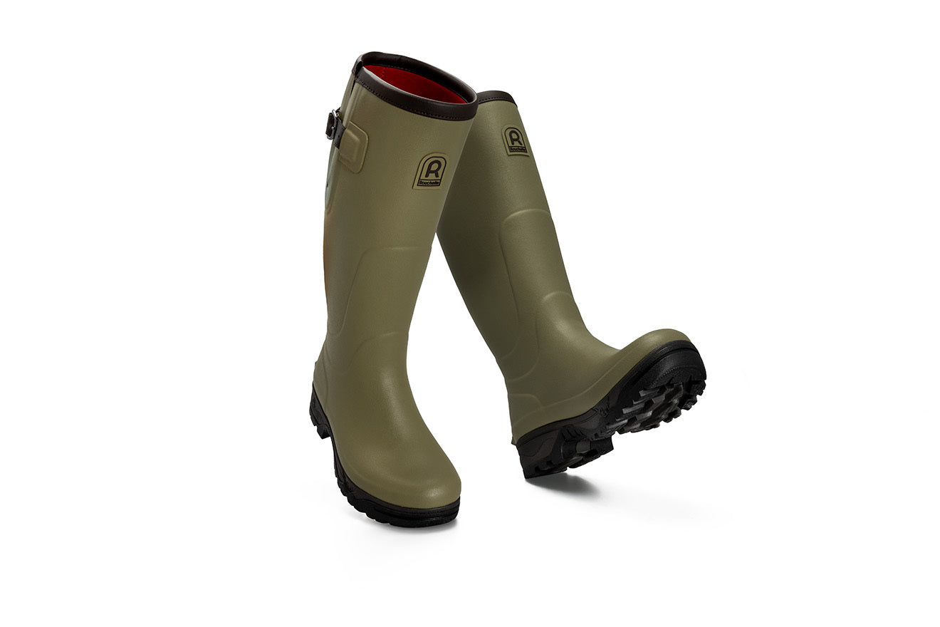 Rouchette Veneur Neoprene Lady Boot - Khaki
