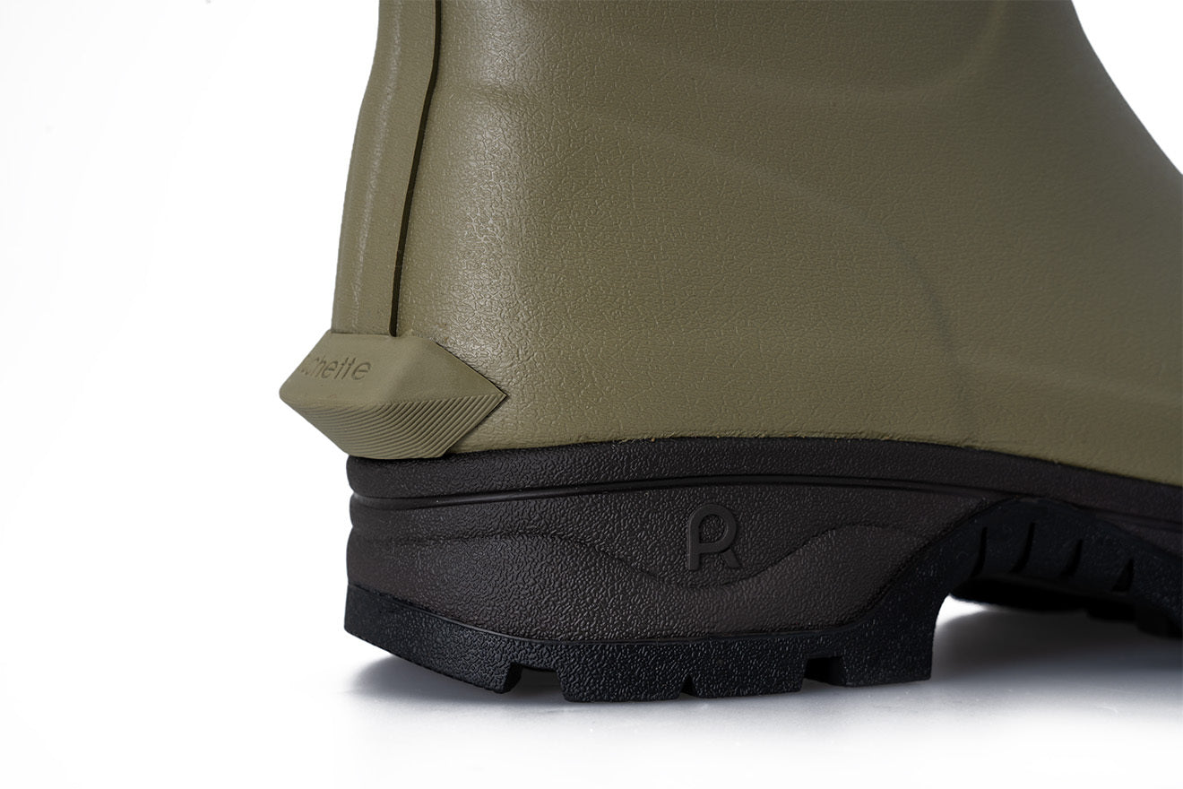 Rouchette Veneur Neoprene Lady Boot - Khaki