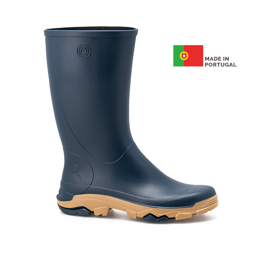 Rouchette Remoove Wellington Boots - Navy