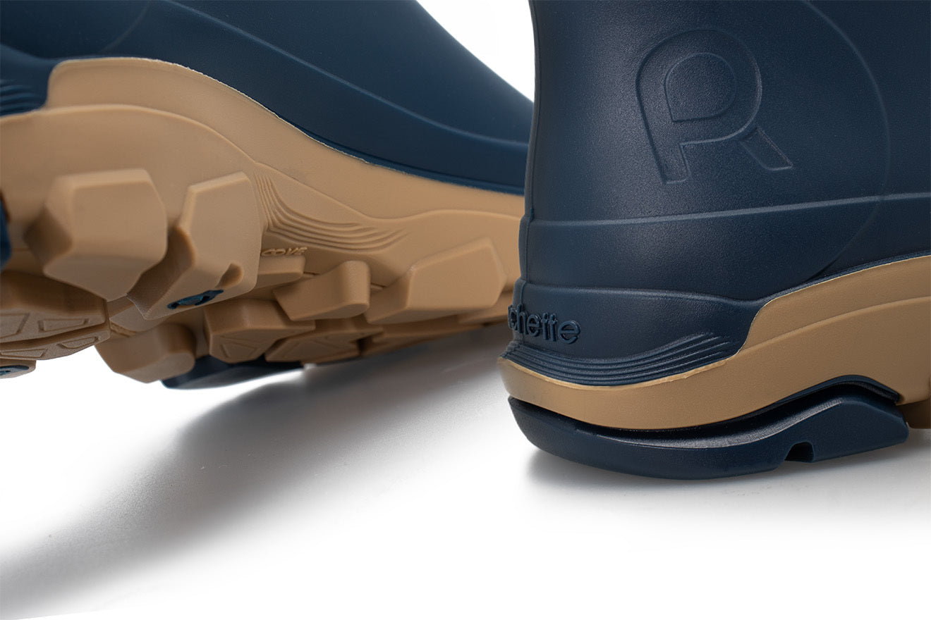 Rouchette Remoove Wellington Boots - Navy