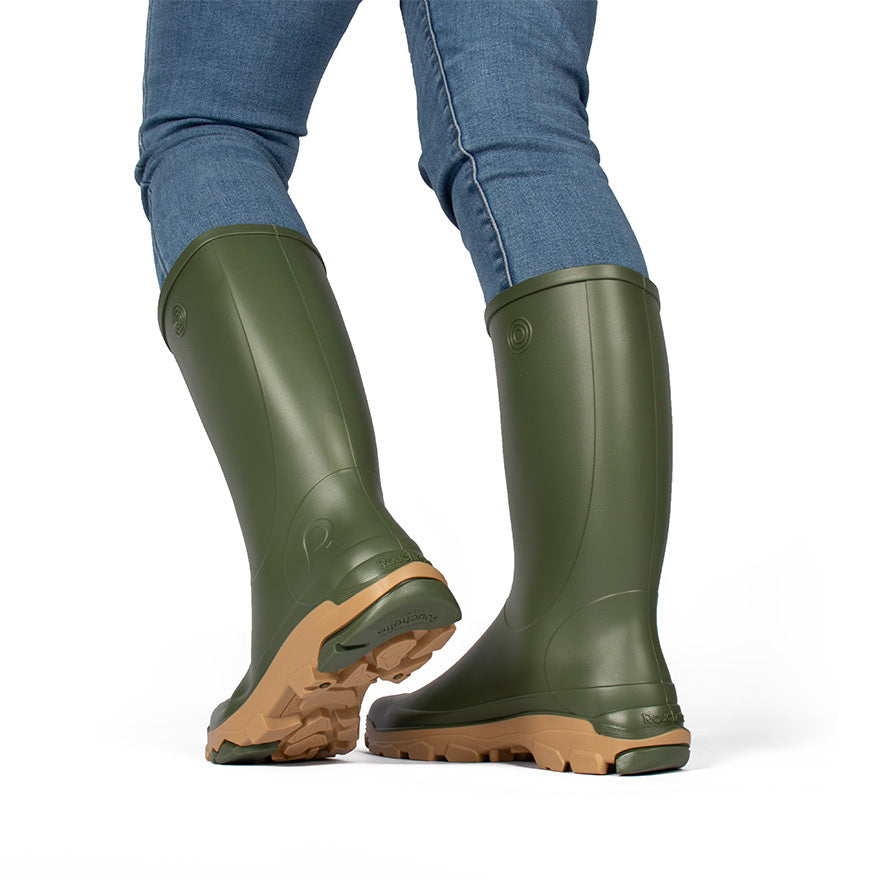 Rouchette Remoove Wellington Boots - Khaki