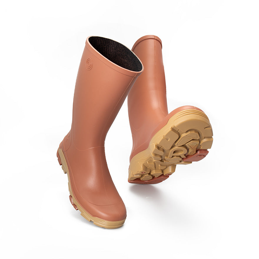 Rouchette Remoove Wellington Boots - Terracotta