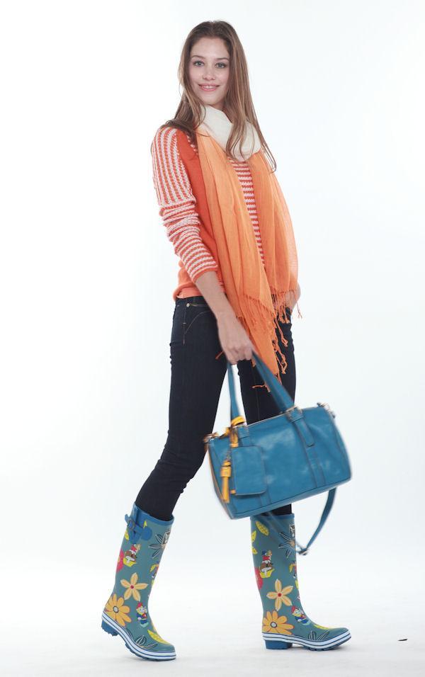 Evercreatures Dahlia Tall Wellies - Evercreatures® Official