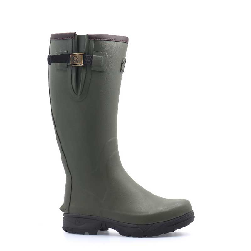 Rouchette Veneur Neoprene Boot - Khaki