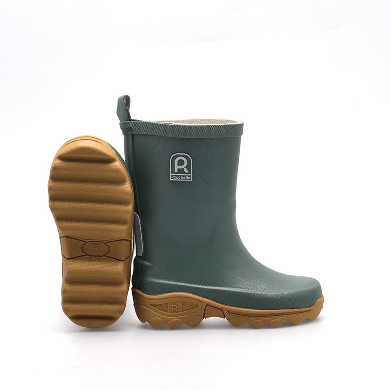 Rouchette Clean Kids Boot - Green