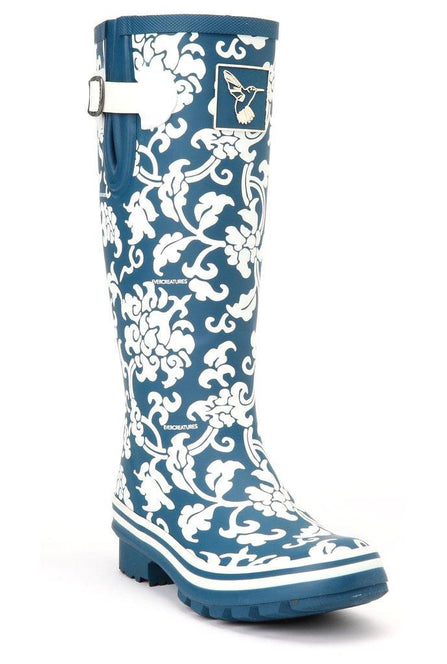 Evercreatures Delft Tall Wellies | Evercreatures- Evercreatures® Official