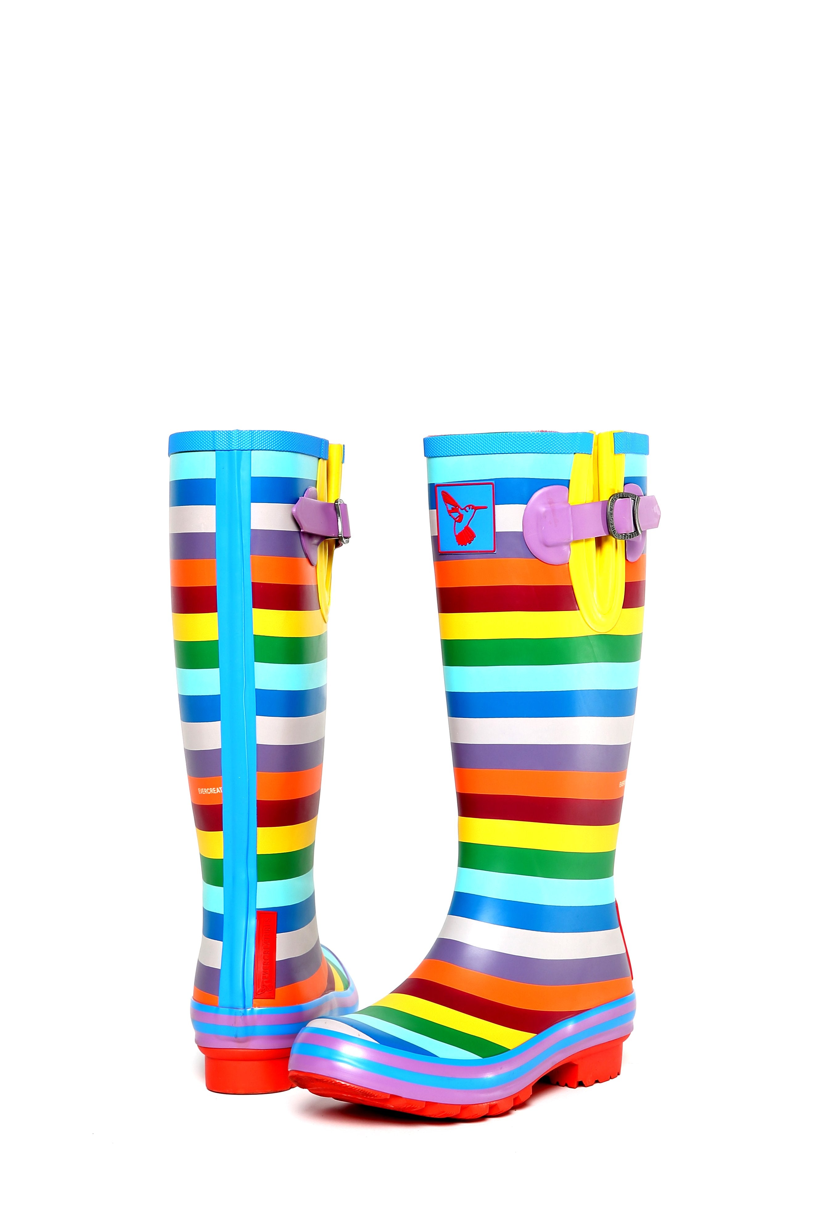 Rainbow wellies best sale adults