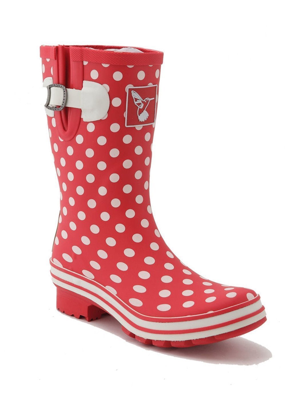 Polka dot gumboots store