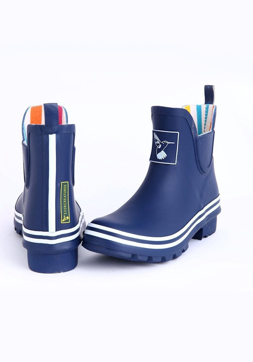 Evercreatures Blue Meadow Ankle Wellies | Evercreatures- Evercreatures® Official