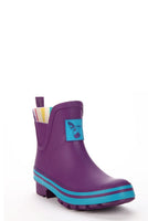 Evercreatures Eggplant Meadow Ankle Wellies | Evercreatures- Evercreatures® Official