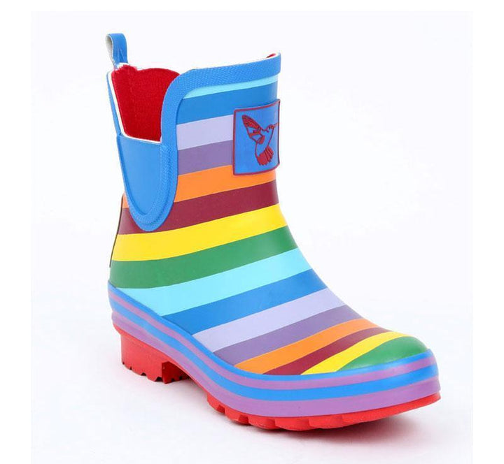 Evercreatures Rainbow Meadow Ankle Wellies | Evercreatures- Evercreatures® Official