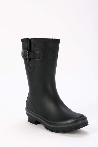 Evercreatures All Black Plain Short Wellies | Evercreatures- Evercreatures® Official