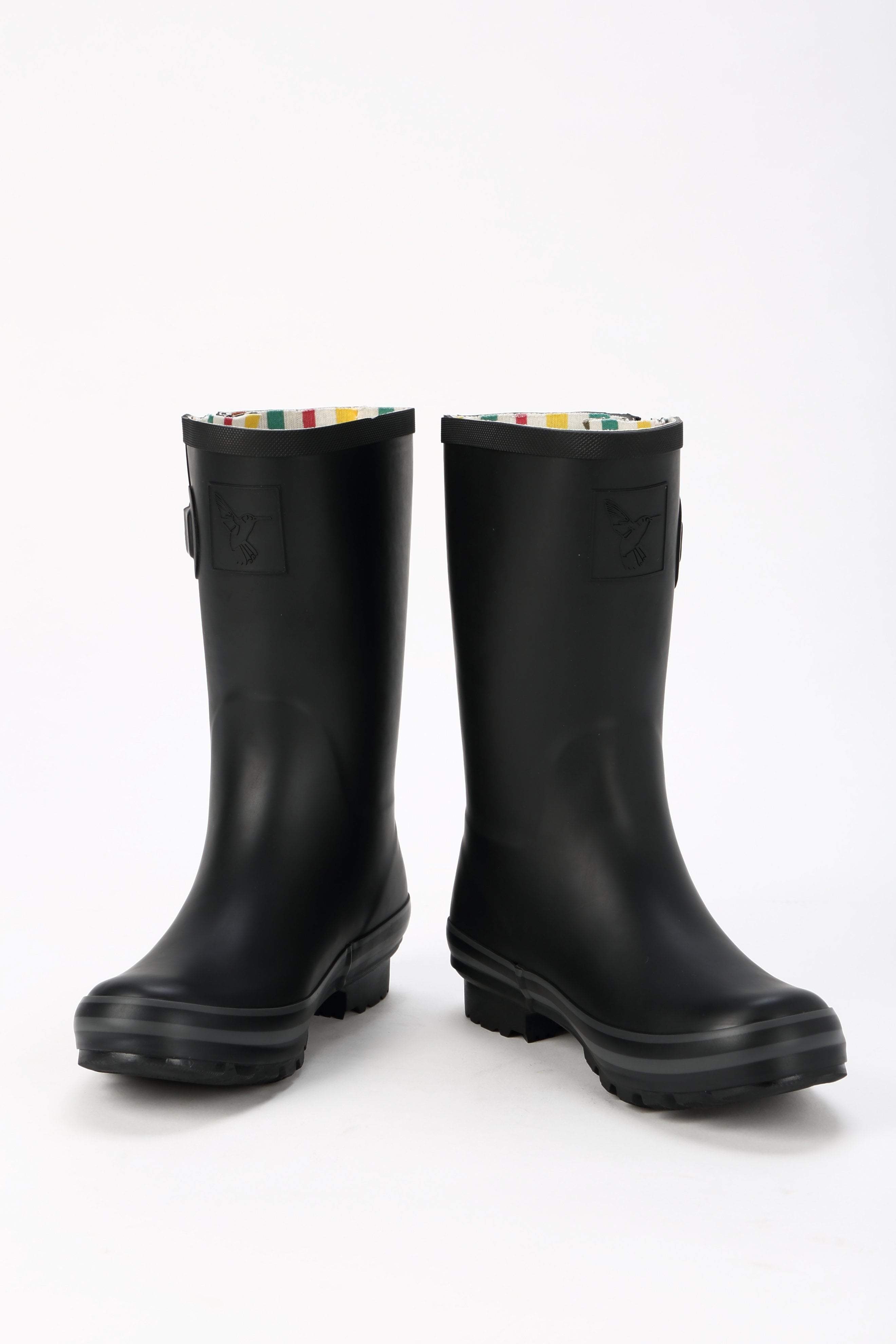 Evercreatures All Black Plain Short Wellies | Evercreatures- Evercreatures® Official