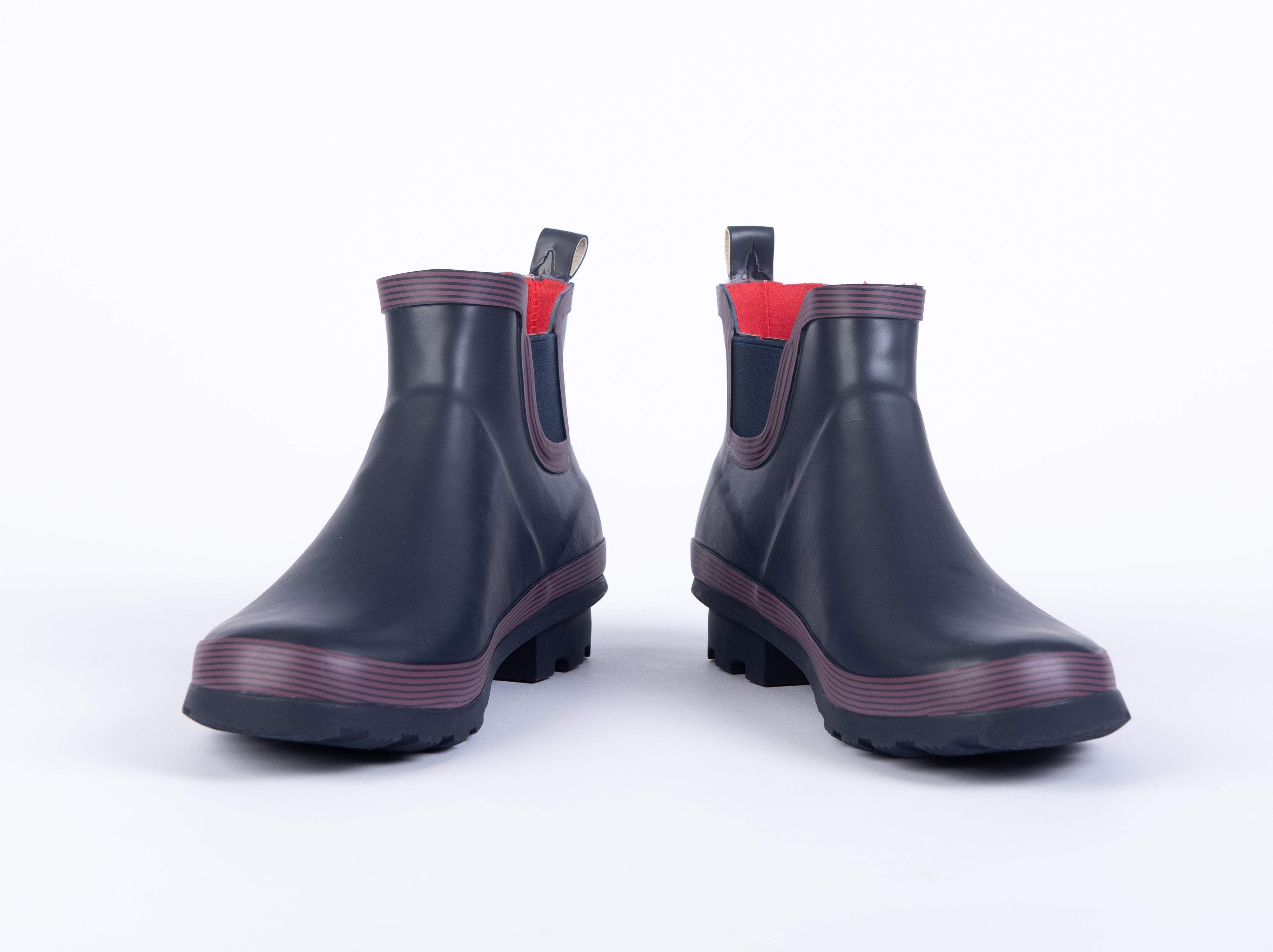 Woodland Womens Plain Navy Chelsea Wellington Boots | Woodland- Evercreatures® Official
