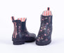 Woodland Womens Navy Floral Chelsea Wellington Boots | Woodland- Evercreatures® Official