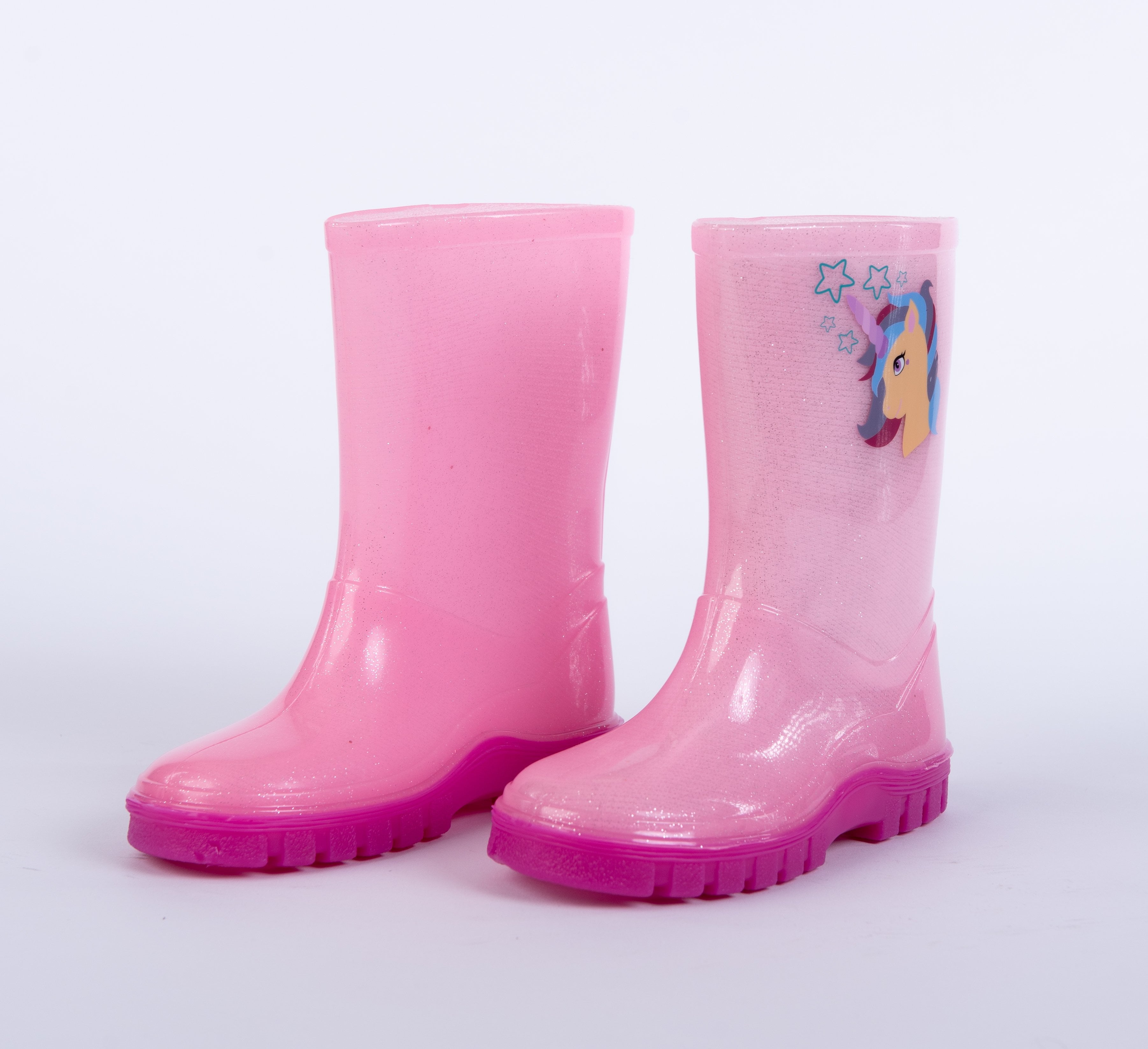 Woodstock Kids Pink Unicorn Wellington Boots | Woodstock- Evercreatures® Official