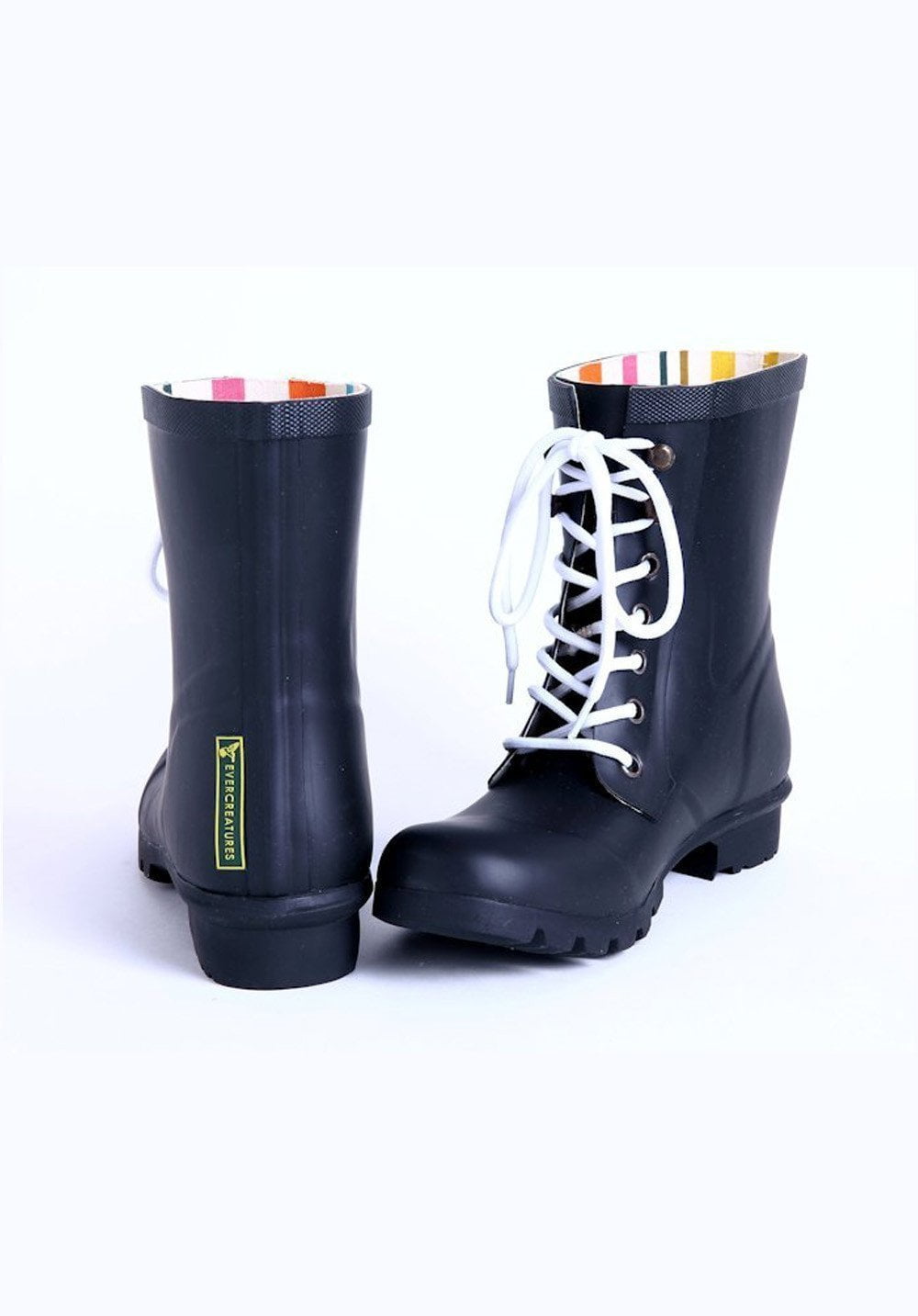 Evercreatures Black Beret Short Wellies | Evercreatures- Evercreatures® Official