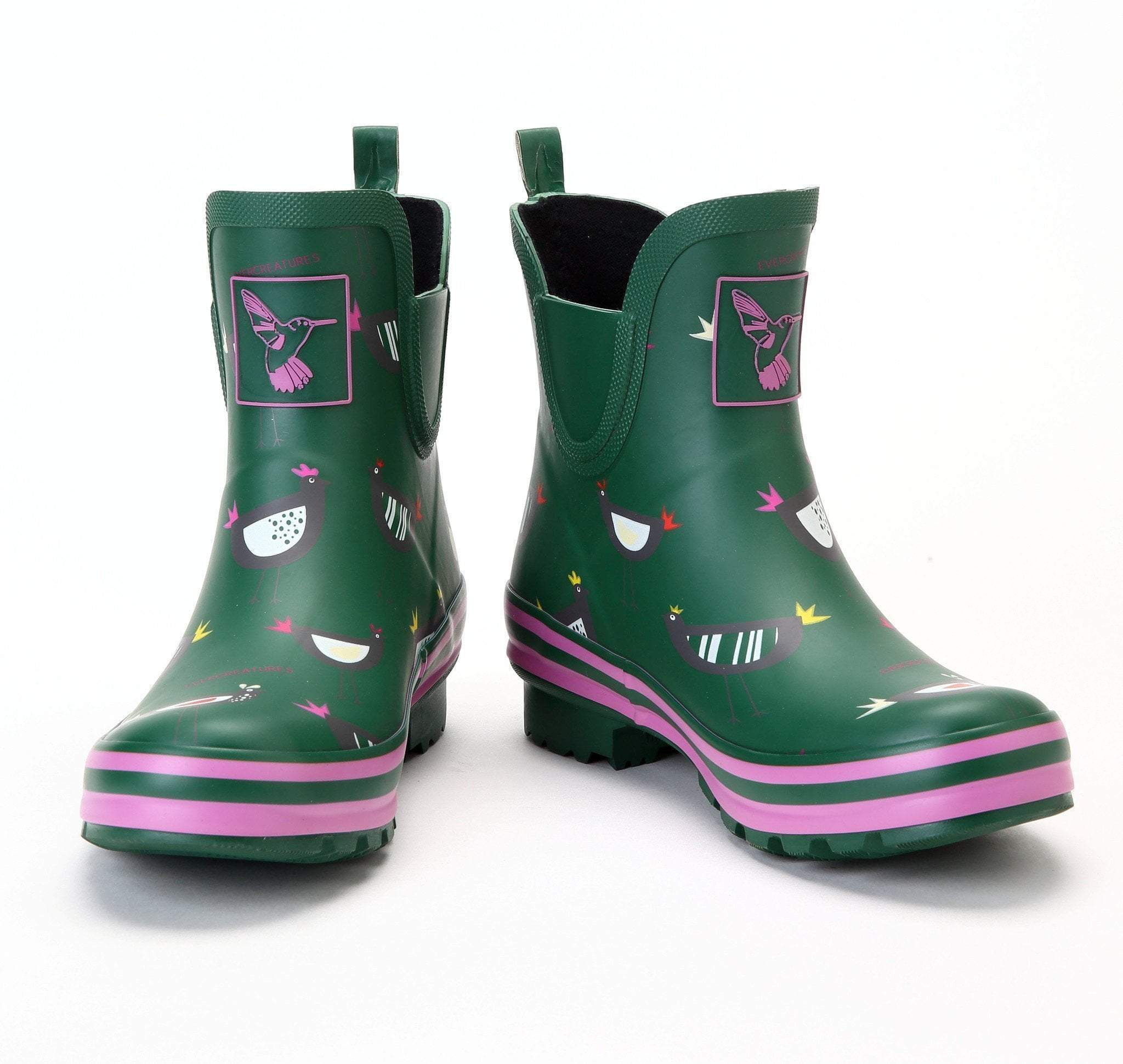 Evercreatures Chicken Meadow Ankle Wellies | Evercreatures- Evercreatures® Official