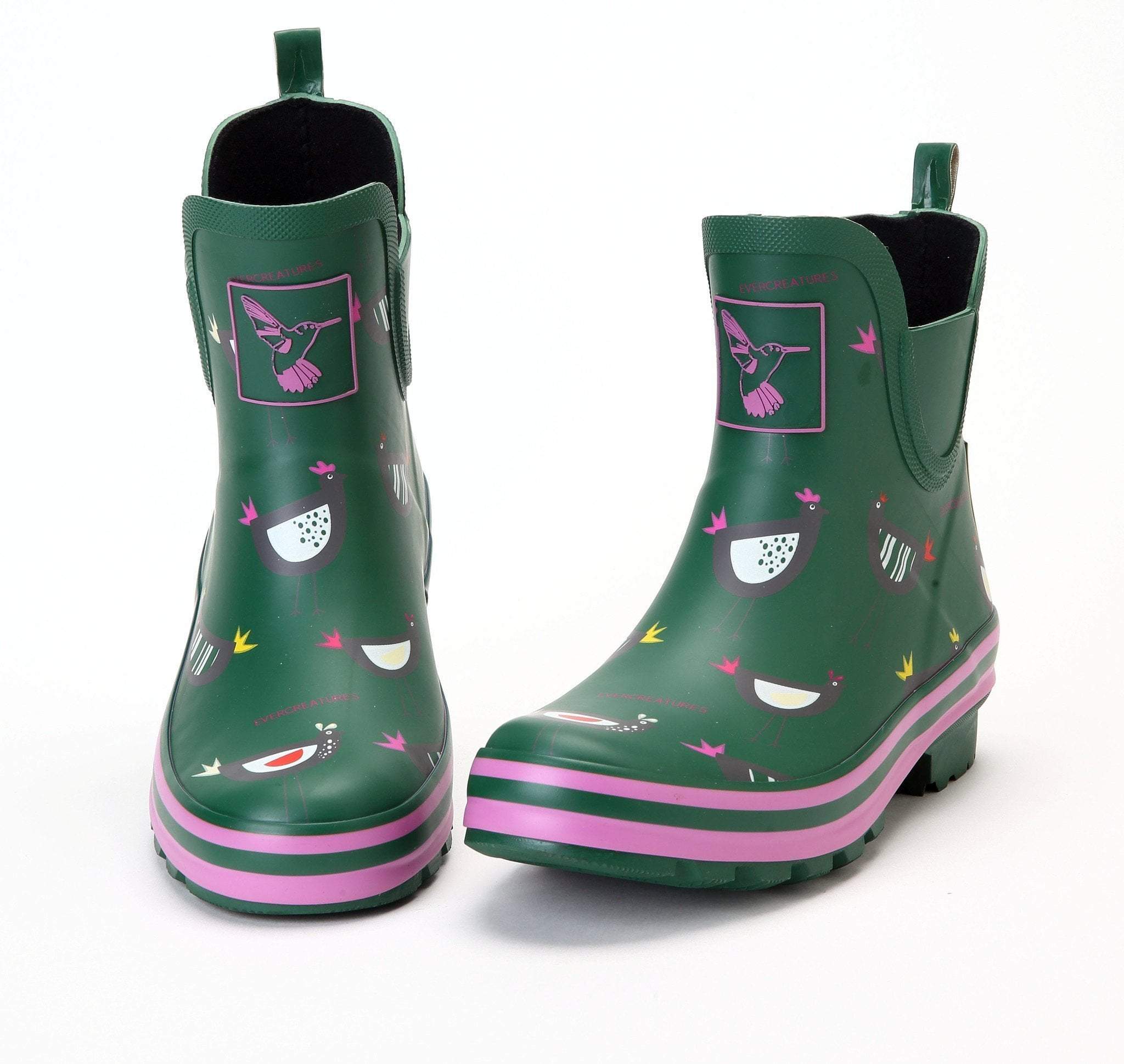 Evercreatures Chicken Meadow Ankle Wellies | Evercreatures- Evercreatures® Official