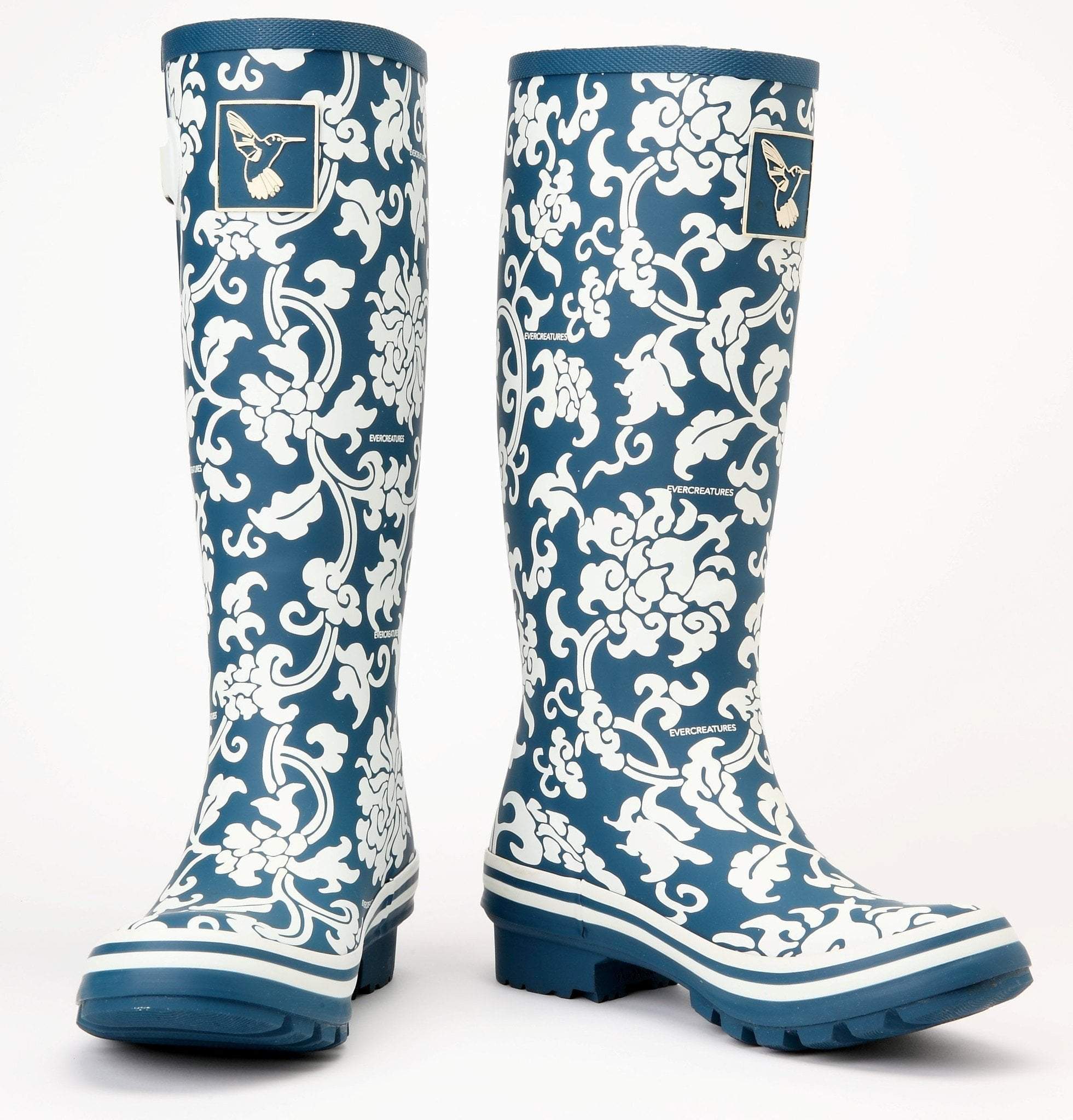 Evercreatures Delft Tall Wellies | Evercreatures- Evercreatures® Official