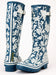 Evercreatures Delft Tall Wellies | Evercreatures- Evercreatures® Official
