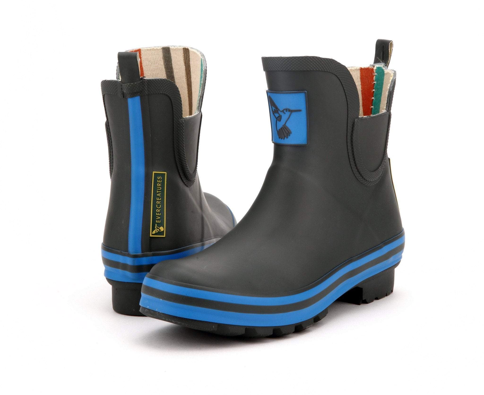 Evercreatures Charcoal Meadow Ankle Wellies | Evercreatures- Evercreatures® Official