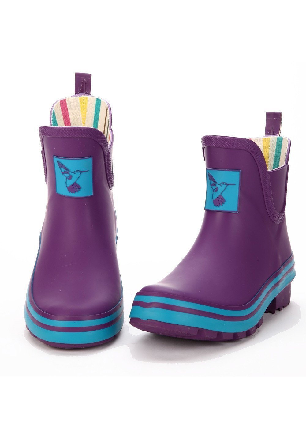 Evercreatures Eggplant Meadow Ankle Wellies | Evercreatures- Evercreatures® Official