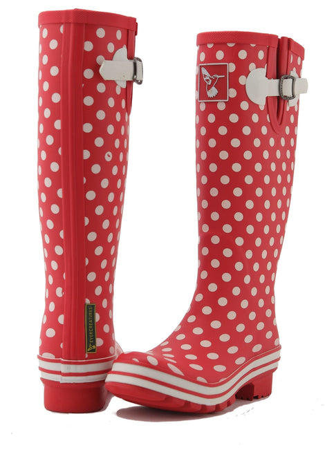 Evercreatures Polka Tall Wellies | Evercreatures- Evercreatures® Official