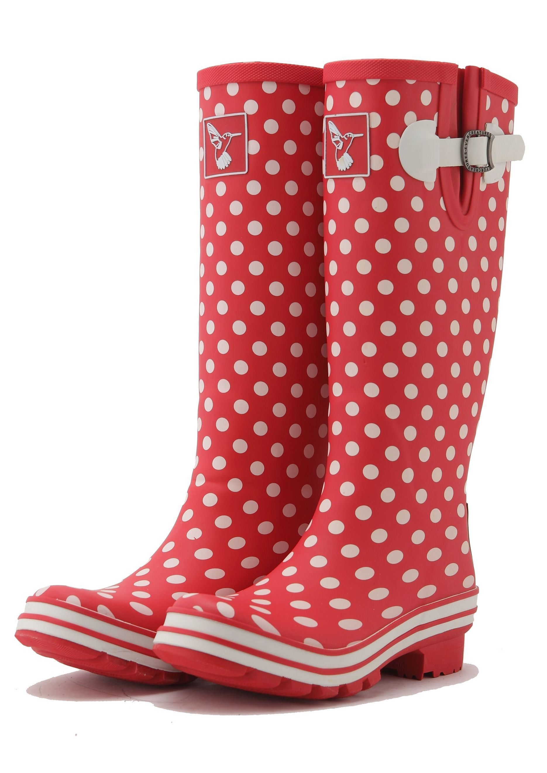 Evercreatures Polka Tall Wellies | Evercreatures- Evercreatures® Official