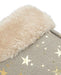 Tally Light Grey Star Slipper - Light Grey | Evercreatures- Evercreatures® Official