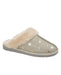 Tally Light Grey Star Slipper - Light Grey | Evercreatures- Evercreatures® Official