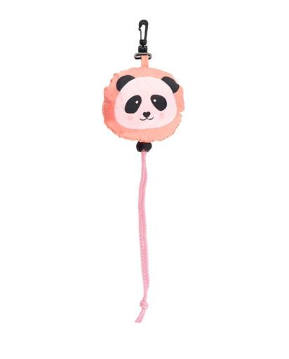 Penny Panda Foldable Shopper - Pink | Evercreatures- Evercreatures® Official