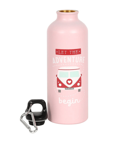 Adventure Metal Water Bottle - Pink | Evercreatures- Evercreatures® Official