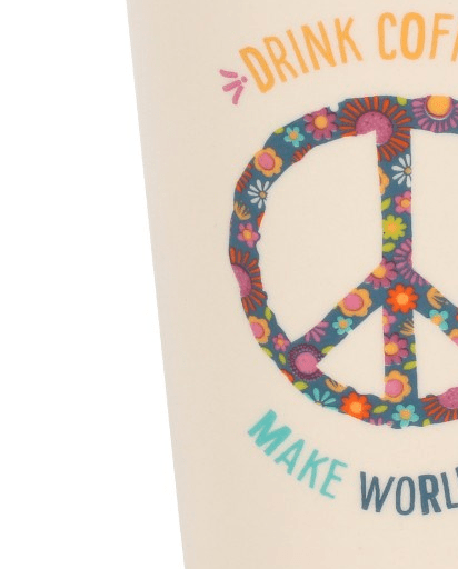 World Peace Travel Mug - Ceramic | Evercreatures- Evercreatures® Official