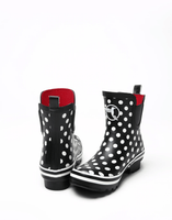 Evercreatures Black Polka Meadow Wellies | Evercreatures- Evercreatures® Official