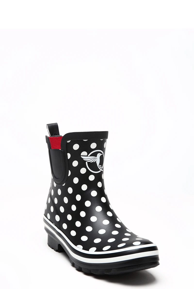 Evercreatures Black Polka Meadow Wellies | Evercreatures- Evercreatures® Official