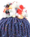 Deckie Chunky Knit Pom Pom Hat - Navy | Evercreatures- Evercreatures® Official