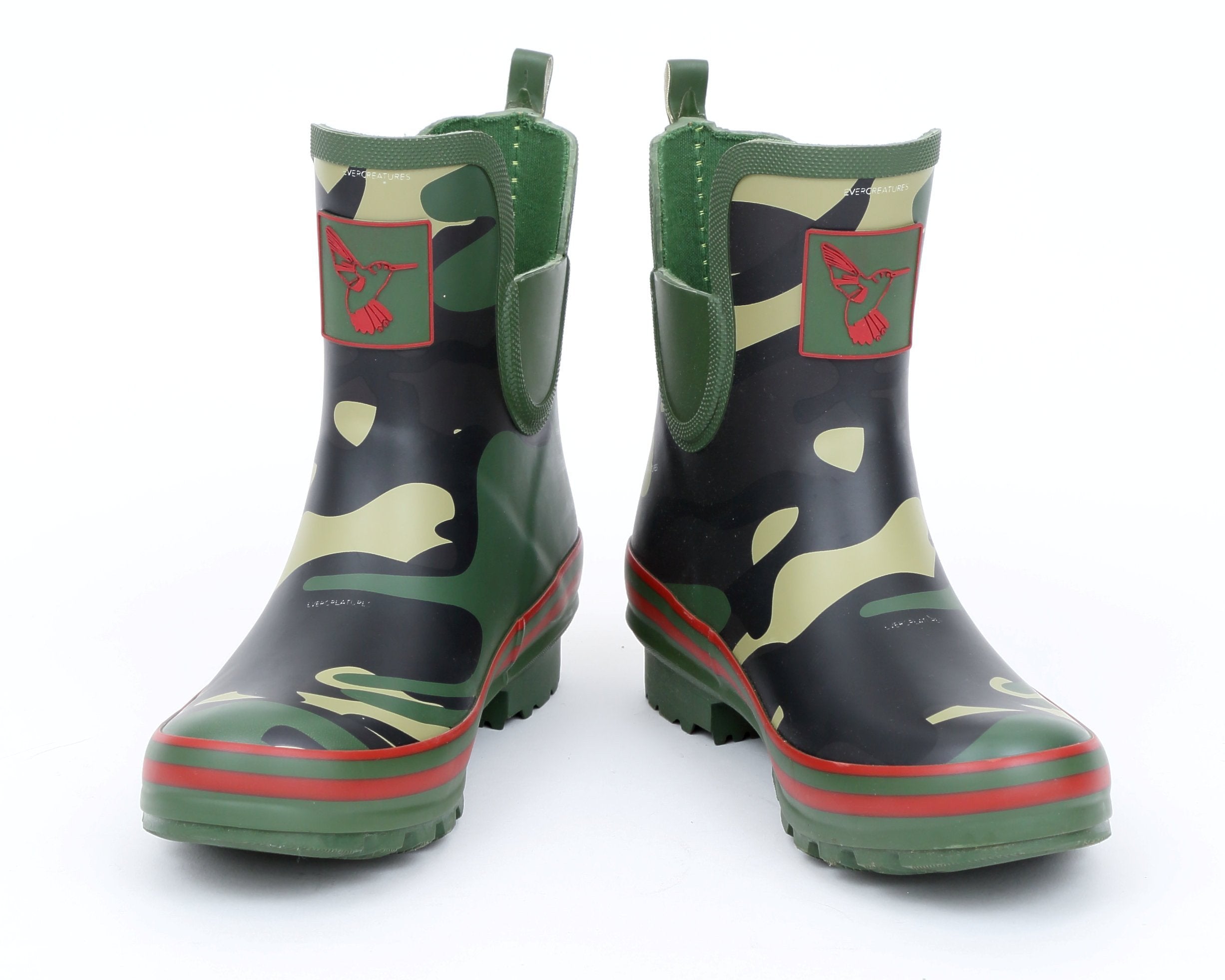 Evercreatures Camouflage Meadow Ankle Wellies | Evercreatures- Evercreatures® Official