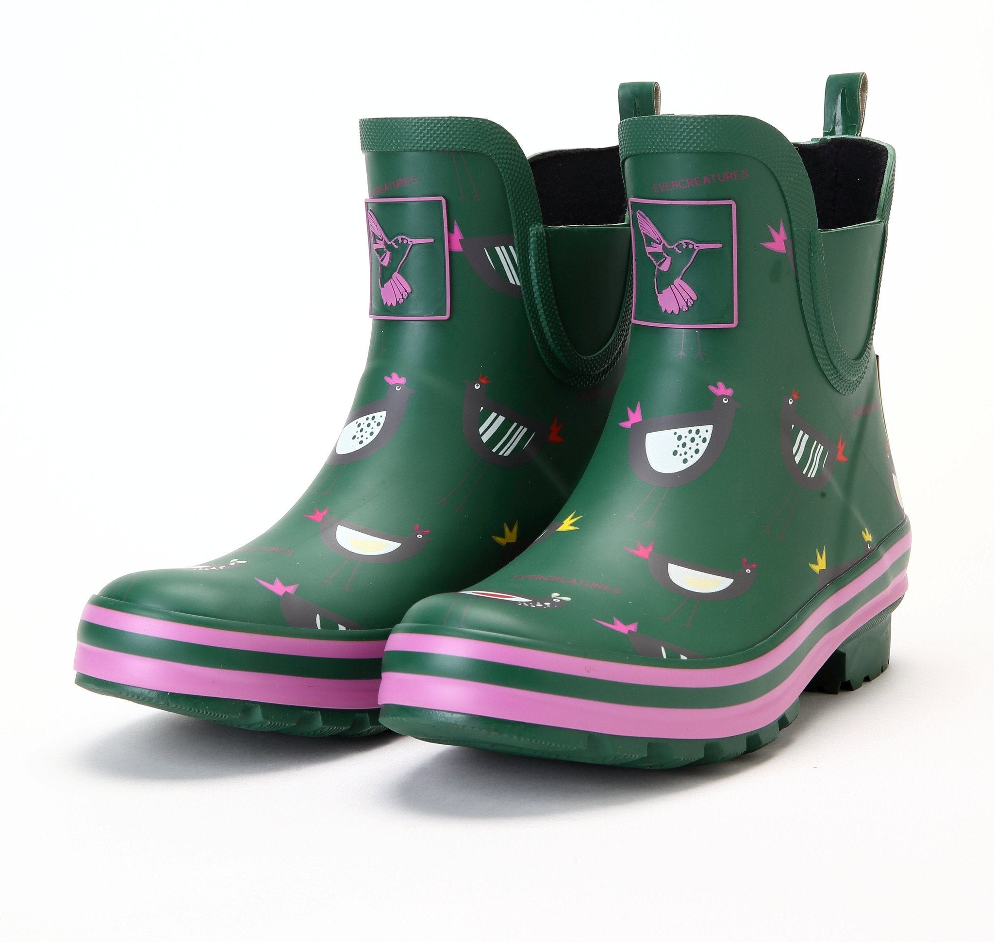 Evercreatures Chicken Meadow Ankle Wellies | Evercreatures- Evercreatures® Official