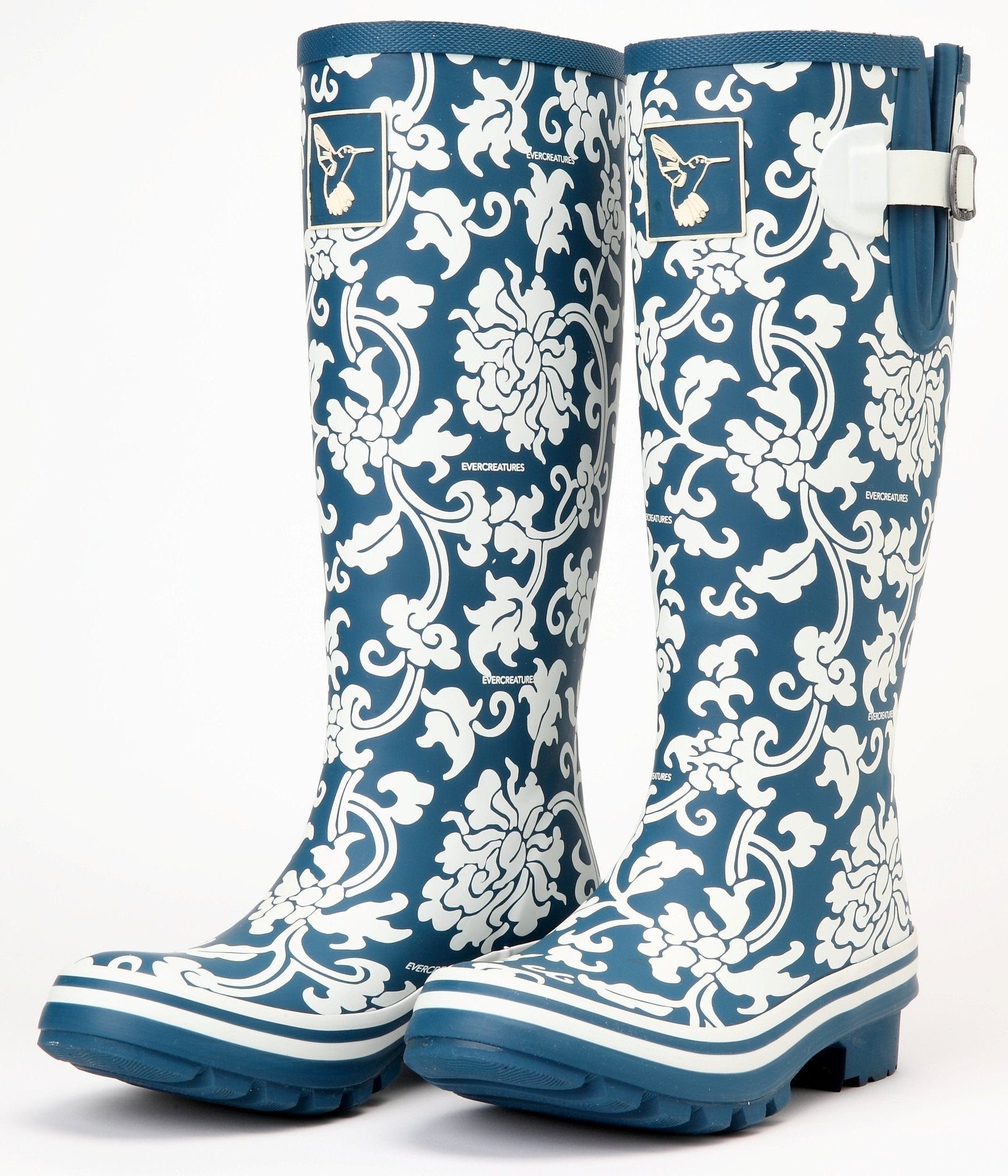 Evercreatures Delft Tall Wellies | Evercreatures- Evercreatures® Official