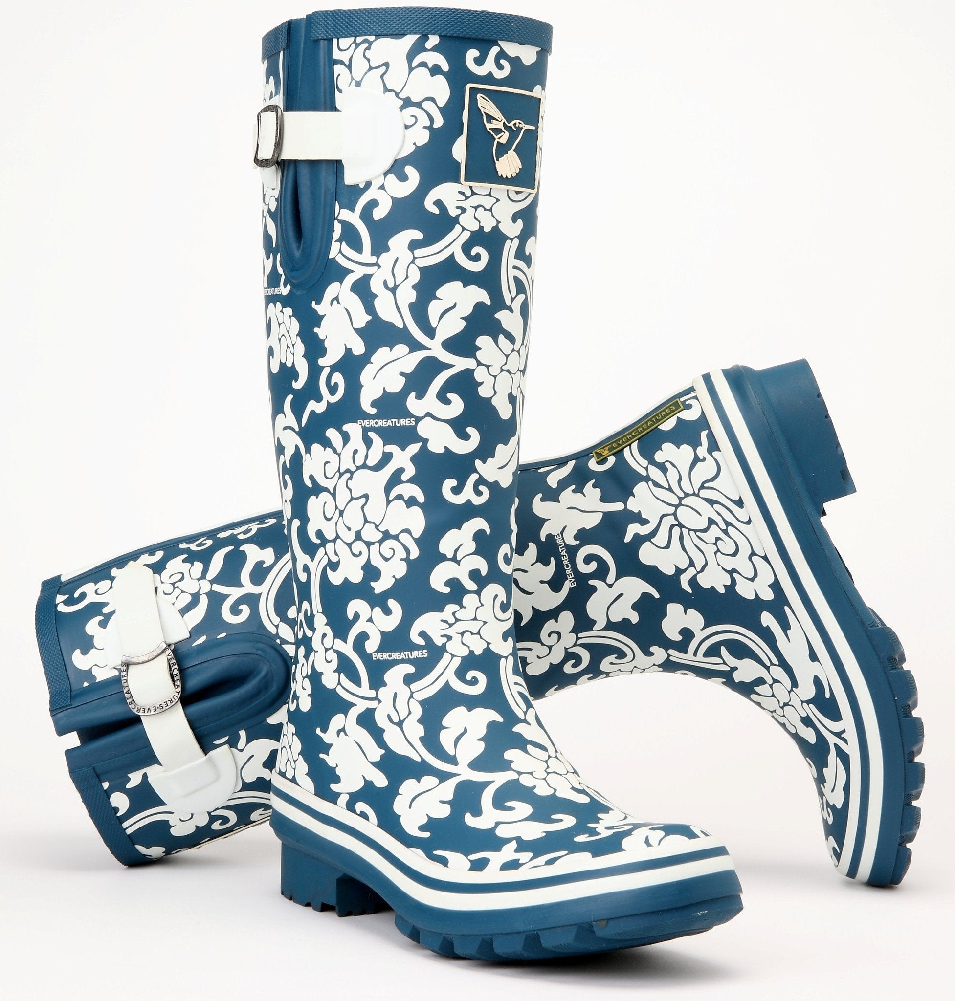 Evercreatures Delft Tall Wellies | Evercreatures- Evercreatures® Official